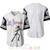 Jack Skellington All Over Print Pinstripe White Baseball Jersey