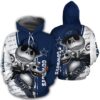 Jack Skellington And Zero Dallas Cowboys 3d Hoodie - f7880cec3629