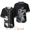 Jack Skellington Black Baseball Jersey