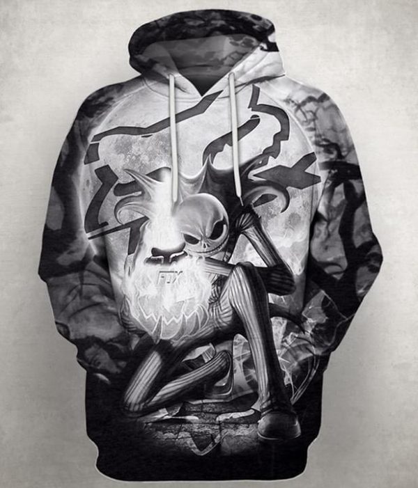 Jack Skellington Fox Racing Dirt Bike Flame 3D Printed Hoodie/Zipper Hoodie - 964f191b3f51 Jack Skellington Fox Racing Dirt Bike Flame 3D Printed Hoodie/Zipper Hoodie - 964f191b3f51