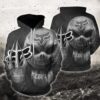Jack Skellington Hold Fox Racing Pullover And Zip Pered Hoodies Custom 3D Graphic Printed 3D Hoodie All Over Print Hoodie For Men For Womenhoodie - b29d3f81343a