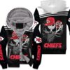 Jack Skellington Keeps Kansas City Chiefs Nfl Fan 3D Hoodie Unisex Fleece Hoodie - 07a7071ccf6b