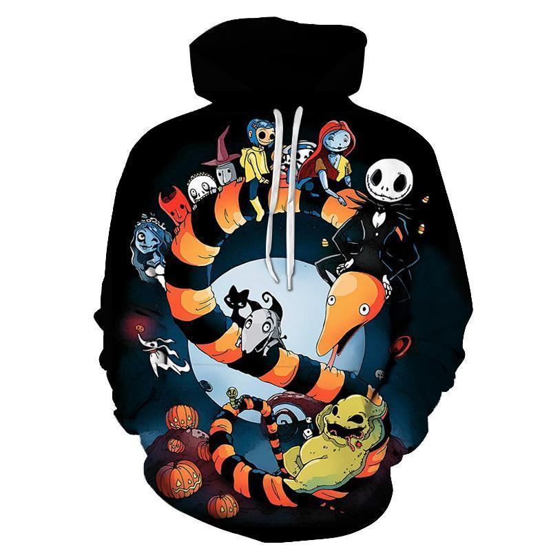 Jack Skellington Nightmare Before Christmas Cute Art 3D Printed Hoodie/Zipper Hoodie - 11e2c056213e Jack Skellington Nightmare Before Christmas Cute Art 3D Printed Hoodie/Zipper Hoodie - 11e2c056213e