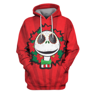 Jack Skellington Nightmare Before Christmas Gift 3D Printed Hoodie/Zipper Hoodie - 8792a41f15d1