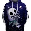 Jack Skellington Pullover And Zip Pered Hoodies Custom 3D Graphic Printed 3D Hoodie All Over Print Hoodie For Men For Womenhoodie - 8649fb4bc912