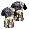 Jack Skellington Sally Hoodie 3D All Over Printed Shirts For Men And Women Jack Skellington Sally All Over Print 3D Hoodie Jack Skellington Sally All Over Print 3D T Shirt - f3722846c945
