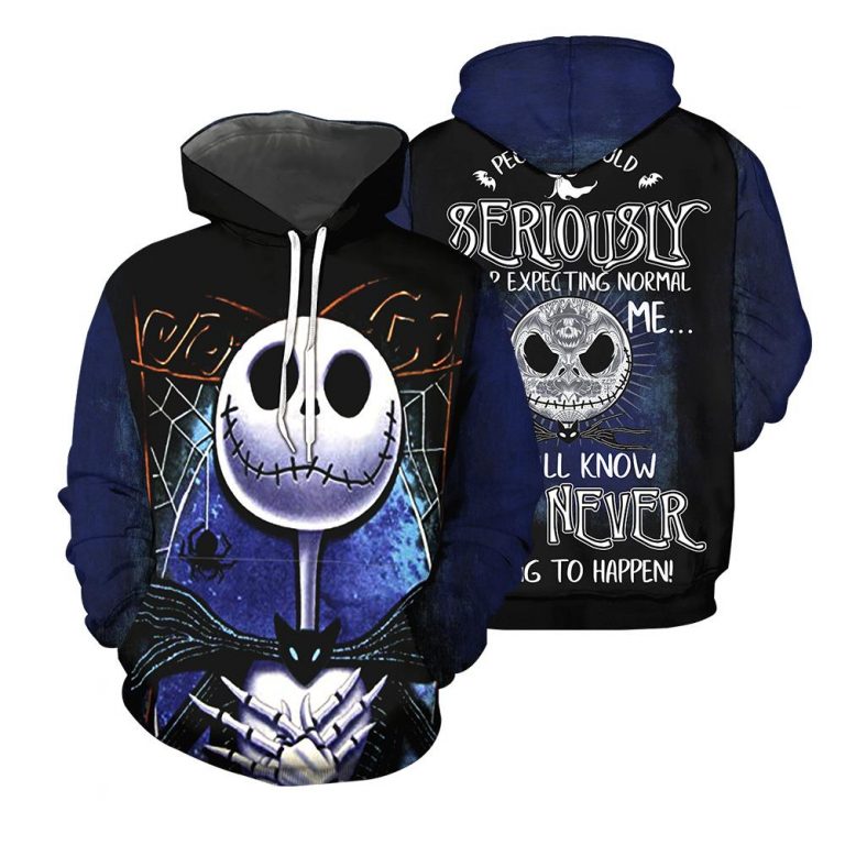 Jack Skellington Seriously Expecting Normal Pumpkin 3D Printed Hoodie/Zipper Hoodie - 733944565f85 Jack Skellington Seriously Expecting Normal Pumpkin 3D Printed Hoodie/Zipper Hoodie - 733944565f85