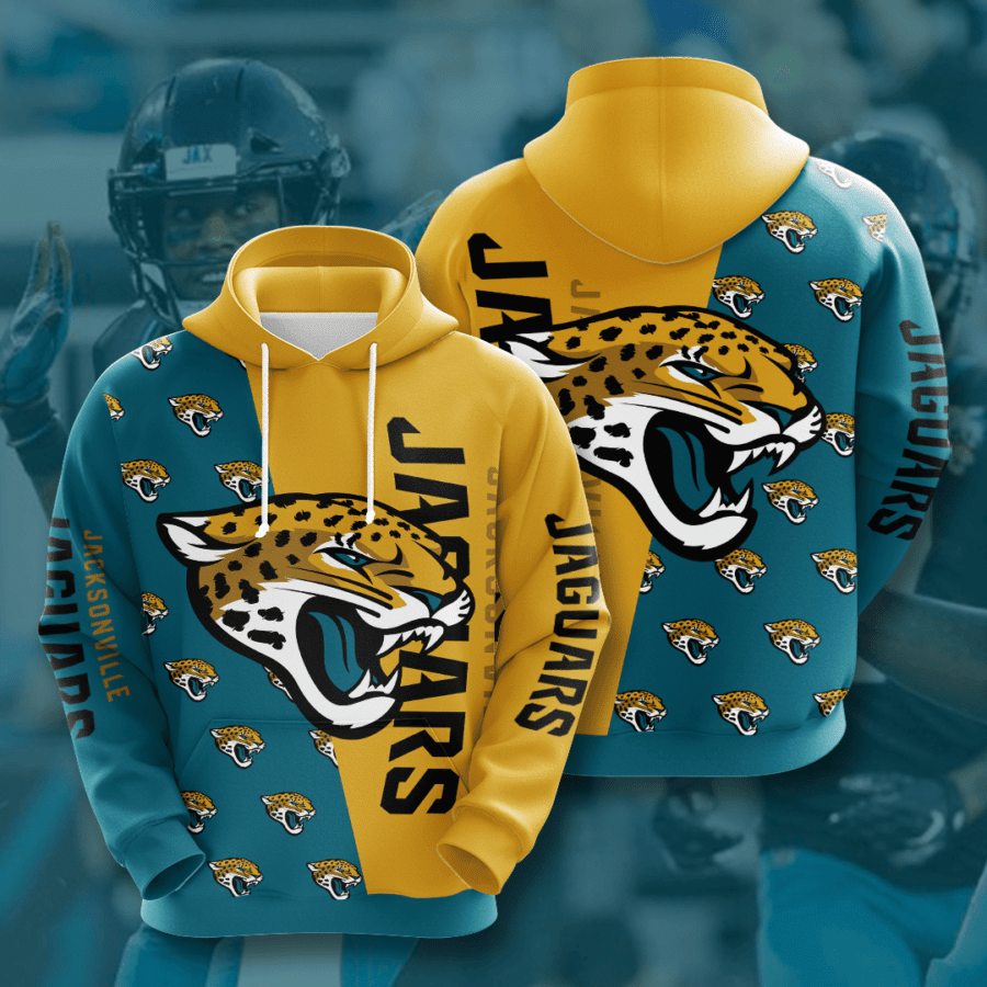 Jacksonville Jaguars 3D Hoodie - 3d9c5f59b996 Jacksonville Jaguars 3D Hoodie - 3d9c5f59b996