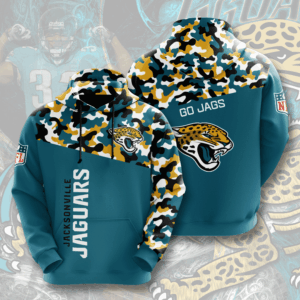 Jacksonville Jaguars 3D Hoodie - 424b2b6b9c56