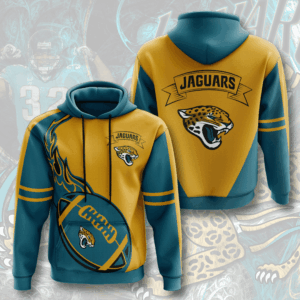 Jacksonville Jaguars 3D Hoodie - 82277f8a68d6