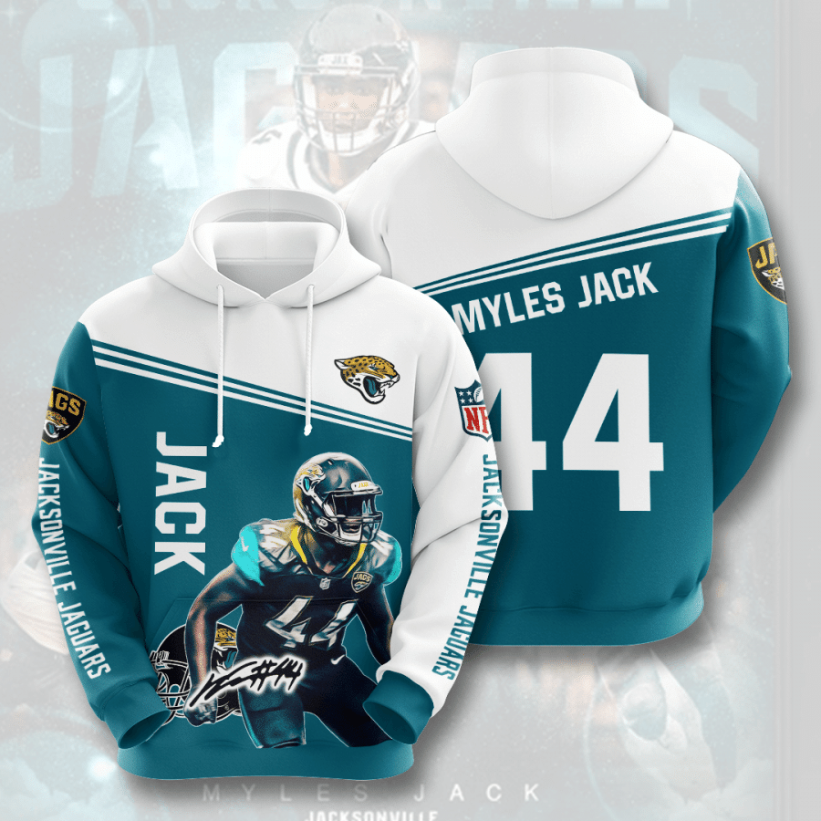 Jacksonville Jaguars 3D Hoodie - c194b9929e47 Jacksonville Jaguars 3D Hoodie - c194b9929e47