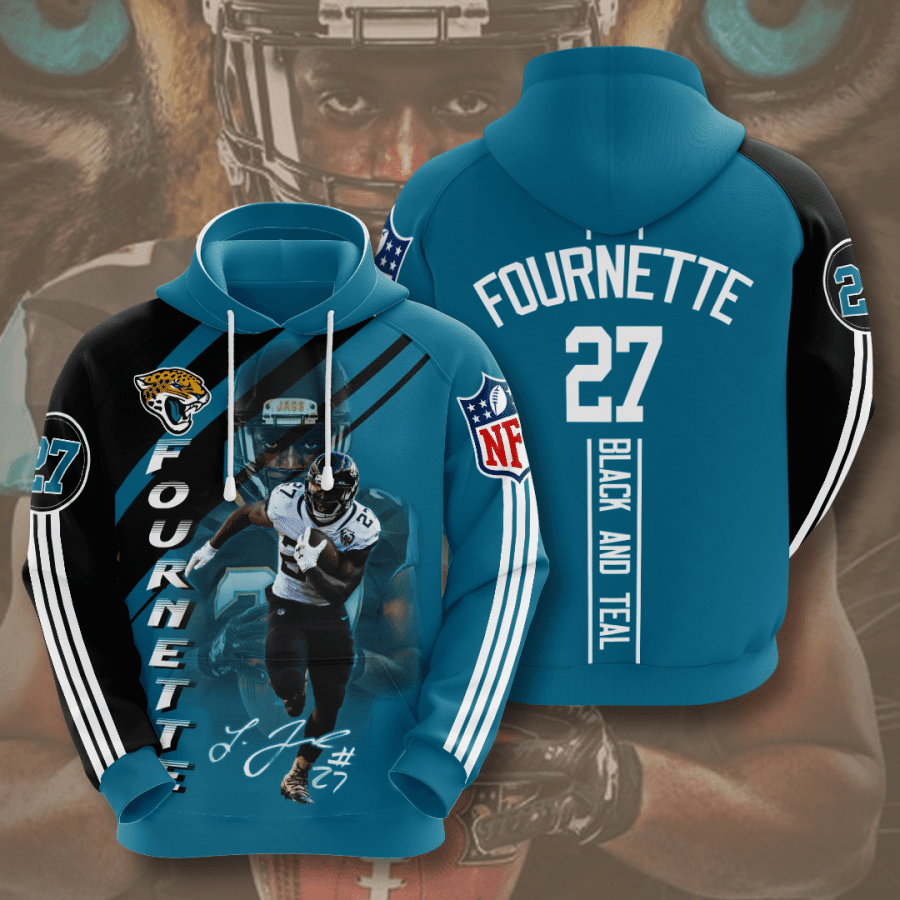 Jacksonville Jaguars Leonard Fournette 3D Hoodie For Men For Women All Over Printed Hoodie - db3d74971837 Jacksonville Jaguars Leonard Fournette 3D Hoodie For Men For Women All Over Printed Hoodie - db3d74971837