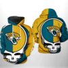 Jacksonville Jaguars NFL Grateful Dead 3D Printed Hoodie/Zipper Hoodie - 2590a06500de