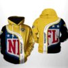 Jacksonville Jaguars NFL Team 3D Printed Hoodie/Zipper Hoodie - cef9da45c57f