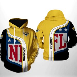 Jacksonville Jaguars NFL Team 3D Printed Hoodie/Zipper Hoodie - cef9da45c57f