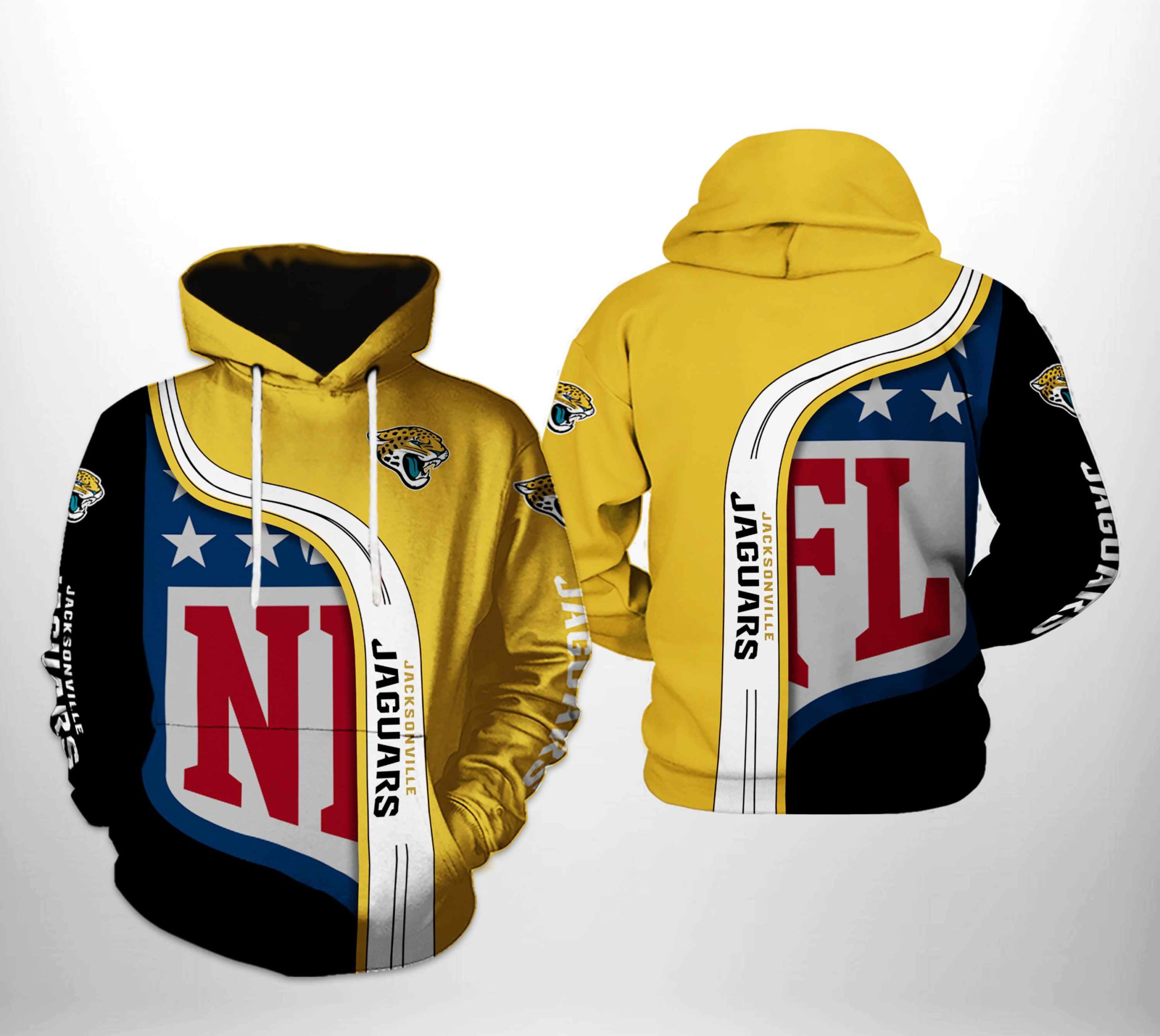 Jacksonville Jaguars NFL Team 3D Printed Hoodie/Zipper Hoodie - cef9da45c57f Jacksonville Jaguars NFL Team 3D Printed Hoodie/Zipper Hoodie - cef9da45c57f