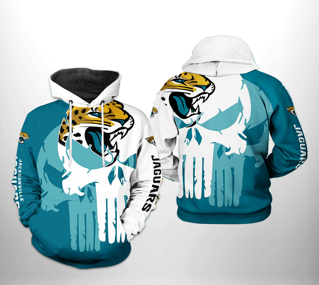 Jacksonville Jaguars NFL Team Skull 3D Printed Hoodie/Zipper Hoodie - 5706d24c115b Jacksonville Jaguars NFL Team Skull 3D Printed Hoodie/Zipper Hoodie - 5706d24c115b