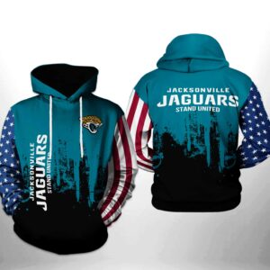 Jacksonville Jaguars NFL Team US 3D Printed Hoodie/Zipper Hoodie - 0084a262ae91