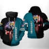 Jacksonville Jaguars NFL US Flag Skull Team 3D Printed Hoodie/Zipper Hoodie - 273198c06b1a