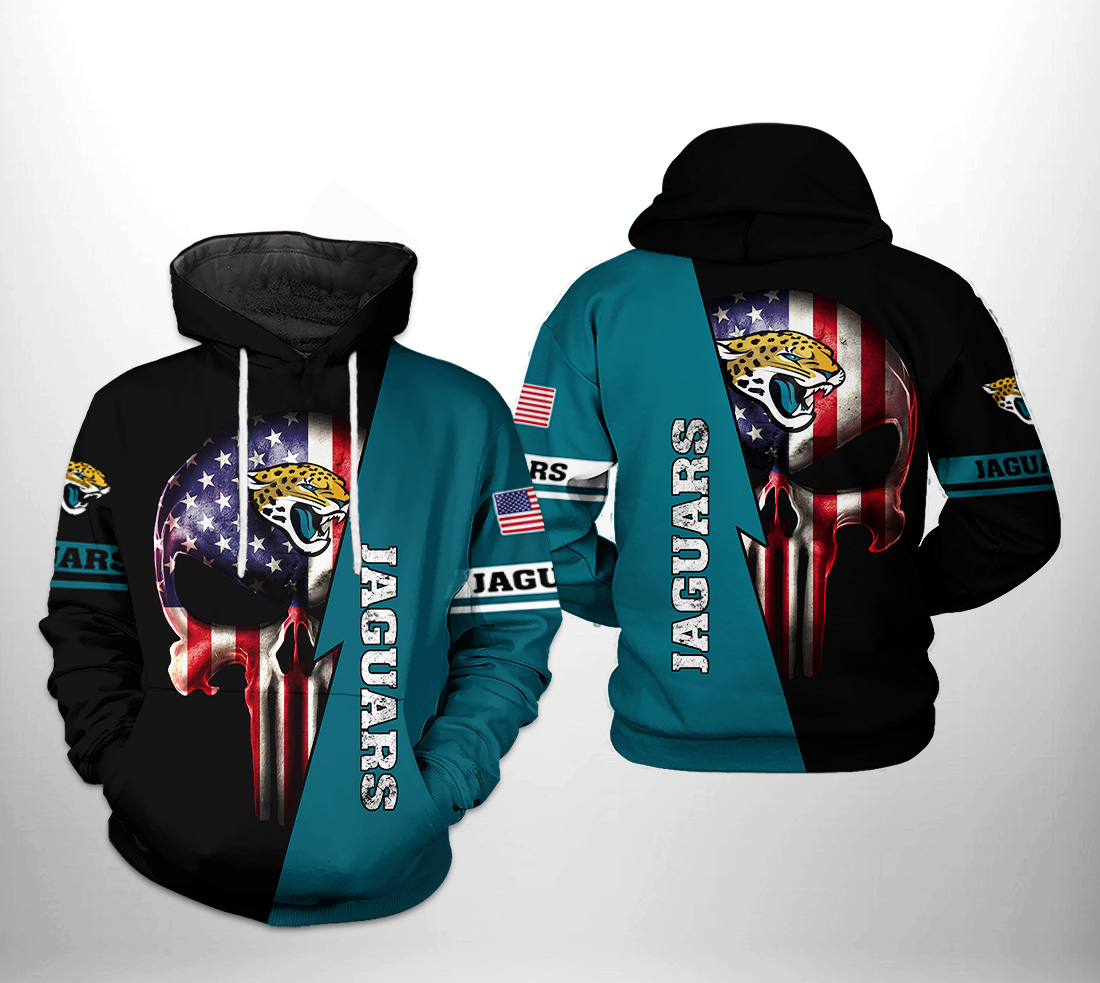 Jacksonville Jaguars NFL US Flag Skull Team 3D Printed Hoodie/Zipper Hoodie - 273198c06b1a Jacksonville Jaguars NFL US Flag Skull Team 3D Printed Hoodie/Zipper Hoodie - 273198c06b1a