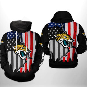 Jacksonville Jaguars NFL US Flag Team 3D Printed Hoodie/Zipper Hoodie - 6cb83e4b0ddf