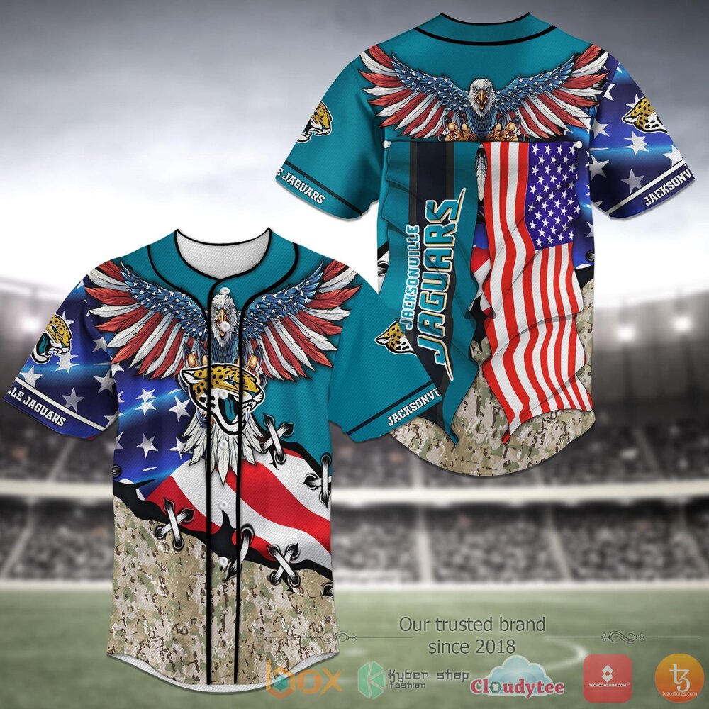 Jacksonville Jaguars Nfl Baseball Jersey Shirt Jacksonville Jaguars Nfl Baseball Jersey Shirt