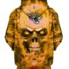 Jacksonville Jaguars Nfl Football Skull Hoodie All Over Print 3D Hoodie 3D Sweatshirt Clothing Hoodie21591 - c0f6b423c842