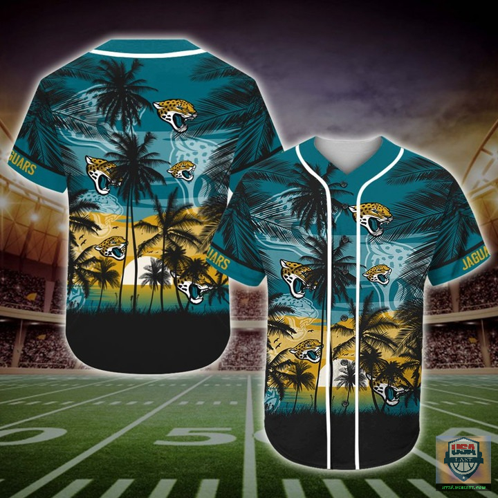Jacksonville Jaguars Nfl Palm Tree Baseball Jersey Jacksonville Jaguars Nfl Palm Tree Baseball Jersey