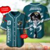 Jacksonville Jaguars Nfl Personalized Baseball Jersey Shirt