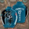 Jacksonville Jaguars Number 27 Zip 3D Hoodie All Over Print - 9490e844a761