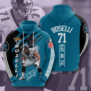 Jacksonville Jaguars Tony Boselli 3D Hoodie For Men For Women All Over Printed Hoodie - 738a6602f3ab