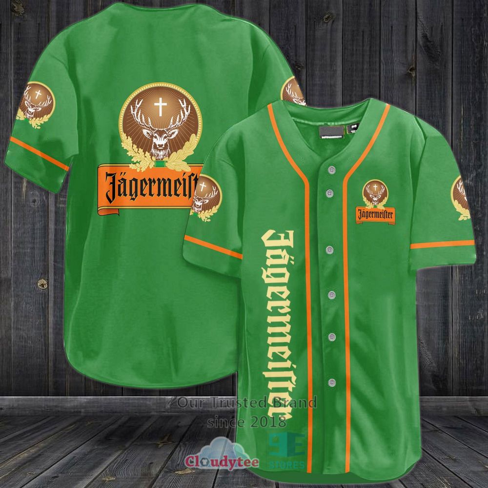Jagermeister Baseball Jersey Shirt Jagermeister Baseball Jersey Shirt