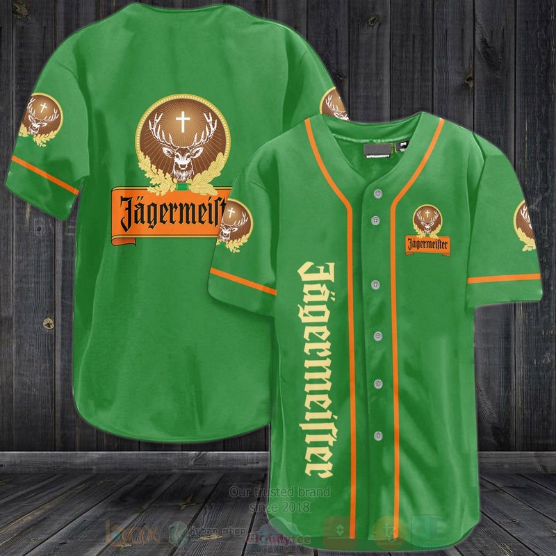 Jagermeister Deer Baseball Jersey Shirt Jagermeister Deer Baseball Jersey Shirt