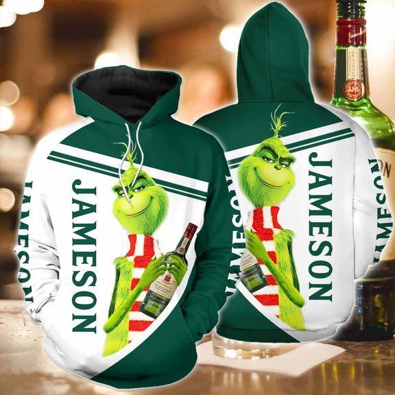 Jameson Grinch Bottle 3D Hoodie For Men For Women All Over Printed Hoodie - 9843f20e3ed3 Jameson Grinch Bottle 3D Hoodie For Men For Women All Over Printed Hoodie - 9843f20e3ed3