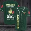Jameson In My Veins Jesus In My Heart Baseball Jersey