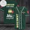 Jameson In My Veins Jesus In My Heart Baseball Jersey Shirt