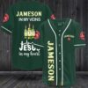Jameson In My Veins Jesus Is My Heart Baseball Jersey Shirt