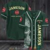 Jameson Irish Whiskey Skull Baseball Jersey