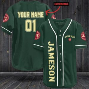 Jameson Personalized Baseball Jersey