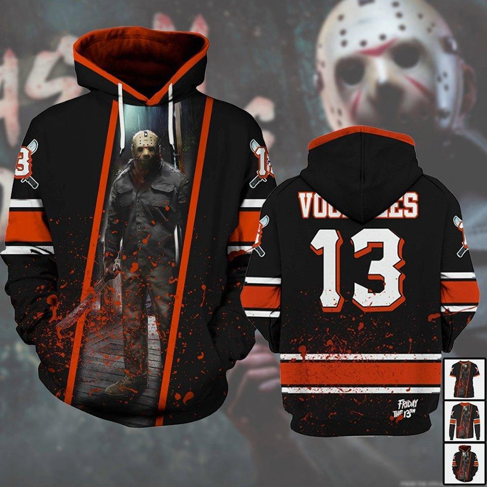 Jason Voorhees Friday The 13th Halloween Horror Art 3D Printed Hoodie/Zipper Hoodie - 70455d0b7747 Jason Voorhees Friday The 13th Halloween Horror Art 3D Printed Hoodie/Zipper Hoodie - 70455d0b7747