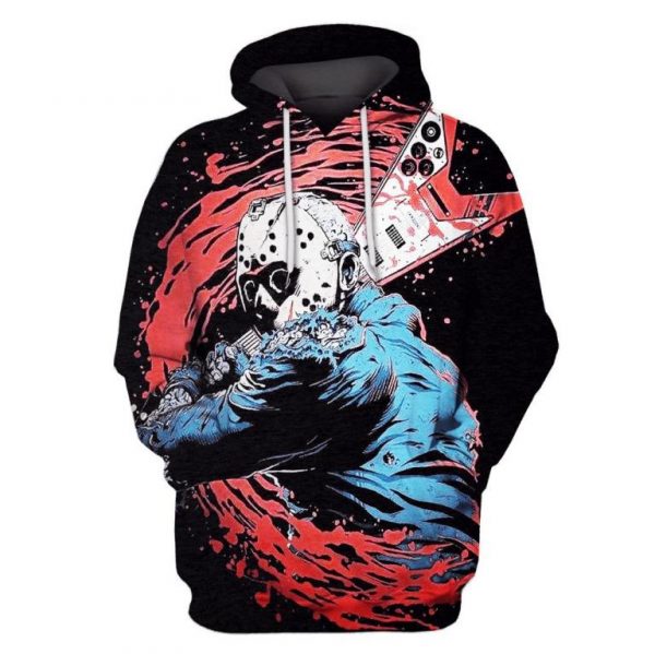 Jason Voorhees Friday the 13th Metal Rock 3D Printed Hoodie/Zipper Hoodie - 992a30a76e26 Jason Voorhees Friday the 13th Metal Rock 3D Printed Hoodie/Zipper Hoodie - 992a30a76e26