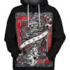 Jason Voorhees X Freddy Krueger Horror Characters 3D Printed Hoodie/Zipper Hoodie - 932d3267e6bb