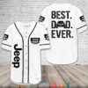 Jeep Best Dad Ever Baseball Jersey
