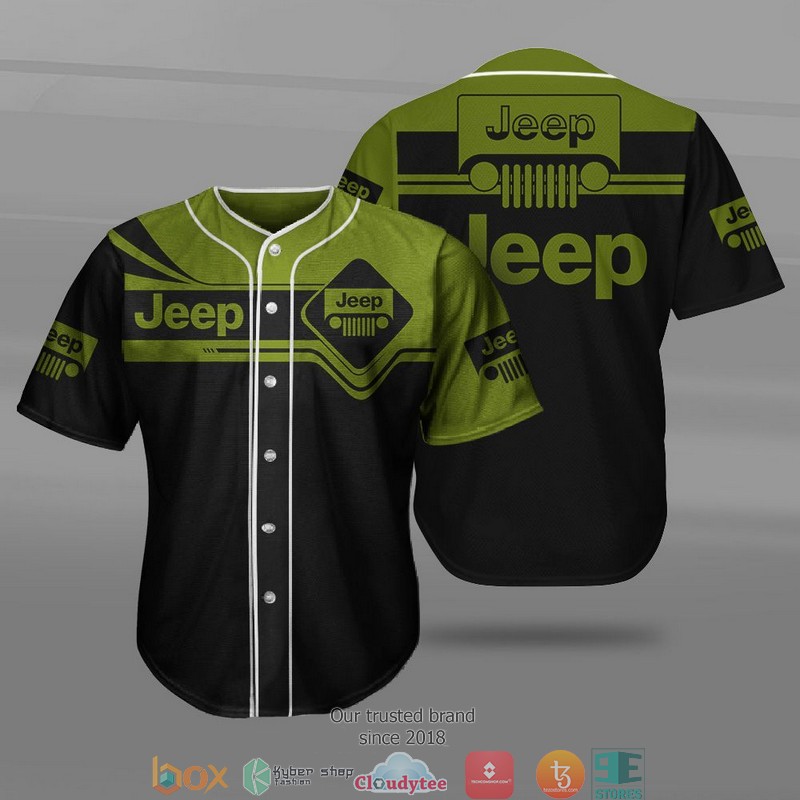 Jeep Car Motor Baseball Jersey Jeep Car Motor Baseball Jersey