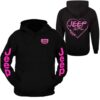 Jeep Girl Hooded Pink 3D Hoodie For Men For Women All Over Printed Hoodie - 9eeda22a3aaf
