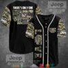 Jeep There’S Only One Jeep Camo Baseball Jersey