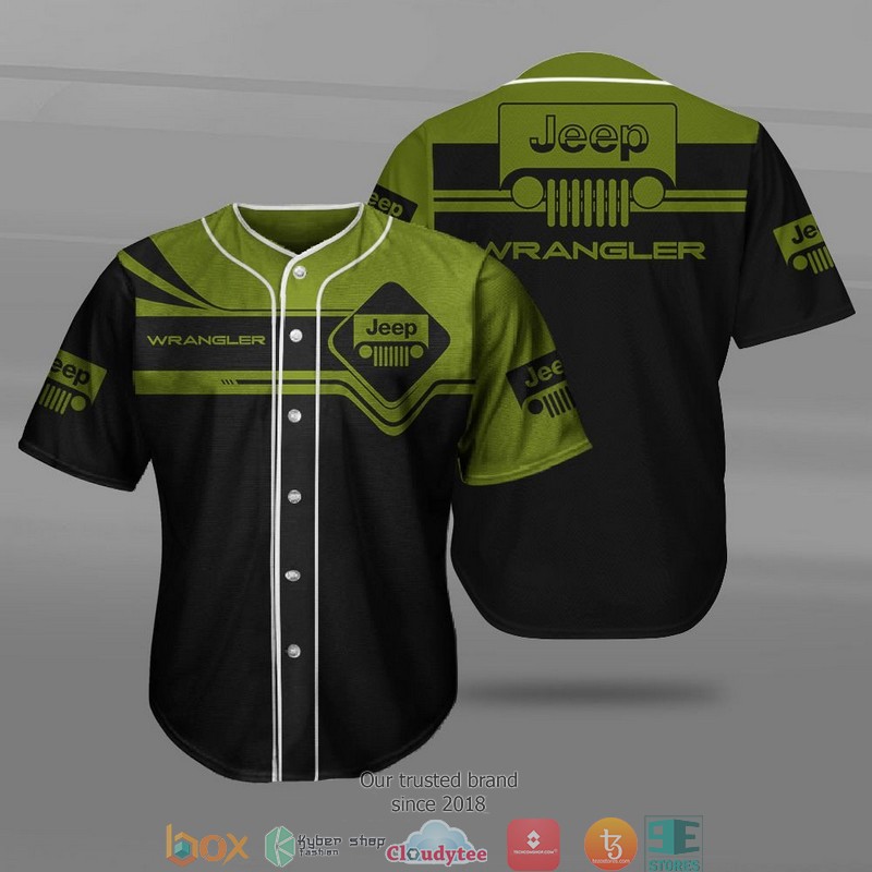 Jeep Wrangler Car Motor Baseball Jersey Jeep Wrangler Car Motor Baseball Jersey