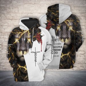 Jesus Way Maker Lion 3D Printed Hoodie/Zipper Hoodie - e9a0f6d9dfef