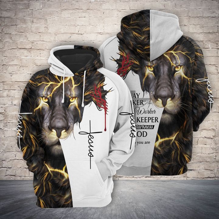 Jesus Way Maker Lion 3D Printed Hoodie/Zipper Hoodie - e9a0f6d9dfef Jesus Way Maker Lion 3D Printed Hoodie/Zipper Hoodie - e9a0f6d9dfef