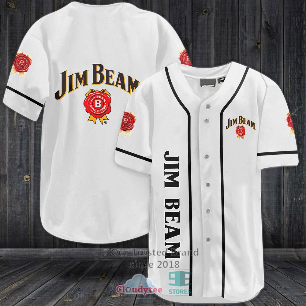 Jim Beam Baseball Jersey Shirt Jim Beam Baseball Jersey Shirt